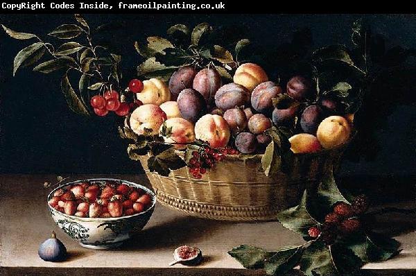 Louise Moillon Still-Life with a Basket of Fruit